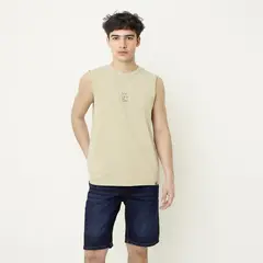 BEARCLIFF - Camiseta Hombre con Estampado de Algodón