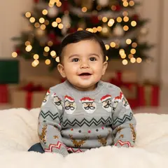 YAMP - Saco Navideño para Bebé niño con Estampado