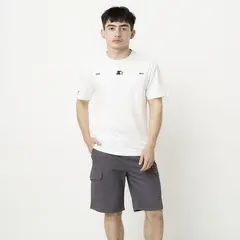 STARTER - Camiseta Hombre con Estampado Boxy fit de Algodón