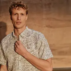 LA MARTINA - Camisa Hombre con Estampado Manga corta