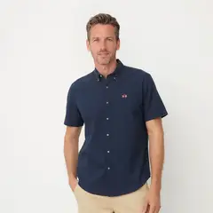 LA MARTINA - Camisa Hombre Manga corta de Algodón