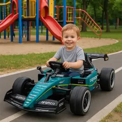 undefined - Carro montable eléctrico F1 Escudería Aston Martin Aremco