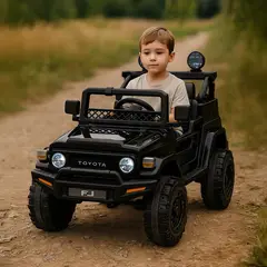 undefined - Carro Montable Eléctrico Toyota FJ Cruiser 6V Negro