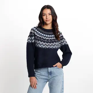 UNIVERSITY CLUB - Saco Navideño Mujer Tejido