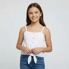 ELV - Blusa para Niña de Algodón