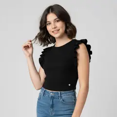ELV - Camiseta para Niña de Algodón