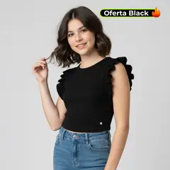 ELV - Camiseta para Niña de Algodón