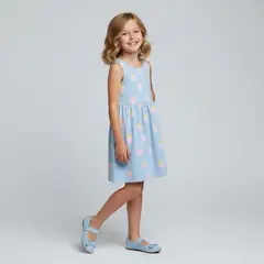 YAMP - Vestido para Niña de Algodón
