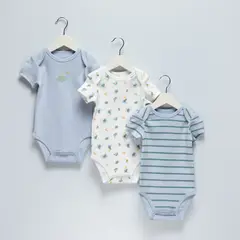 YAMP - Bodies para Bebé niño Pack de 3 unidades de Algodón