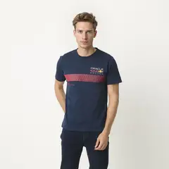 REDBULL - Camiseta Manga Corta de Algodón Oracle Red Bull Racing