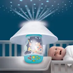 WINFUN - Juguete para bebé didáctico Winfun: Proyector móvil Hora de dormir 3 en 1