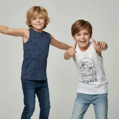 YAMP - Esqueleto para Niño Pack de 2 unidades con Estampado de Algodón