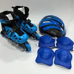 SCOOP - Set patines en línea para niño con protección color Azul