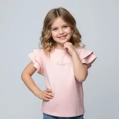 CONIGLIO - Camiseta para Niña con Boleros