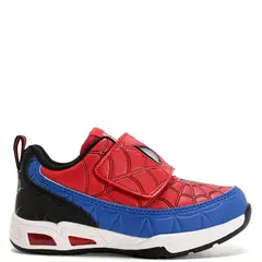 MARVEL - Tenis con luces Spiderman L Luz I Niño con Velcro