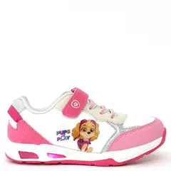 PAW PATROL - Tenis con luces L Luz K Niña con Velcro