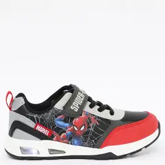 MARVEL - Tenis con luces Spiderman L Luz K Niño con Velcro