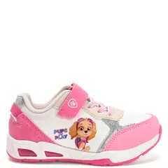 PAW PATROL - Tenis con luces L Luz I Niña con Velcro
