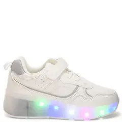 YAMP - Tenis patín con luces Rollio 3 K Niño con Velcro