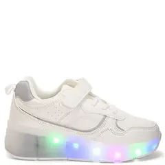 YAMP - Tenis patín con luces Rollio 3 K Niño con Velcro