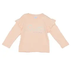 YAMP - Camiseta manga larga Para Bebé niña de Algodón