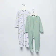 YAMP - Pijamas Para Bebé niño Pack de 2 unidades con Estampado Manga larga de Algodón