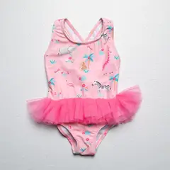 YAMP - Vestido de baño Para Bebé niña con Estampado