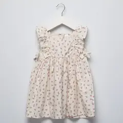 YAMP - Vestido Para Bebé niña de Algodón