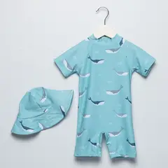 YAMP - Vestido de baño para Bebé niño 2 piezas con Estampado
