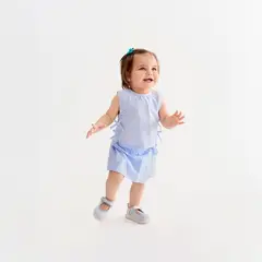 YAMP - Blusa para Bebé niña de Algodón