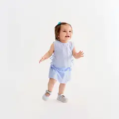 YAMP - Short para Bebé niña de Algodón