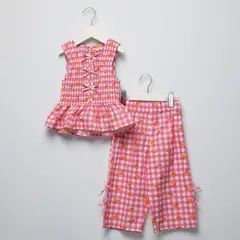 YAMP - Sets Blusa + Pantalón para Bebé niña en Algodón