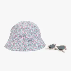 YAMP - Sets Sombrero + Gafas para Bebé niña en Poliéster