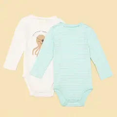 YAMP - Body para Bebé niño Pack de 2 unidades de Algodón