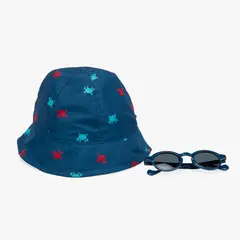 YAMP - Sets Sombrero + Gafas para Bebé niño en Poliéster