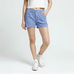 ELV - Short Para Niña con Cintura elásticada de Algodón