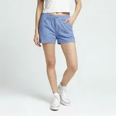 ELV - Short Para Niña con Cintura elásticada de Algodón