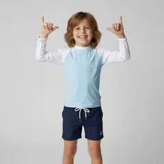 YAMP - Camiseta UV Para Niño con Estampado Manga larga