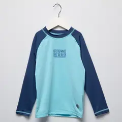 YAMP - Camiseta UV Para Niño con Estampado Manga larga