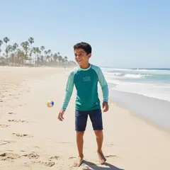 YAMP - Camiseta UV Para Niño con Estampado Manga larga