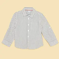 YAMP - Camisa para Niño Manga larga de Algodón