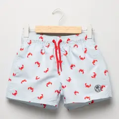 YAMP - Pantaloneta de baño Cintura elásticada para Niño con Estampado