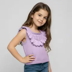 YAMP - Top para Niña de Algodón