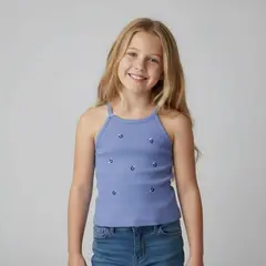 YAMP - Top para Niña de Algodón