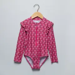 YAMP - Vestido de baño para Niña con Flores