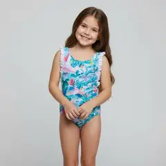 YAMP - Vestido de baño para Niña con Boleros