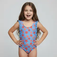 YAMP - Vestido de baño para Niña con Boleros