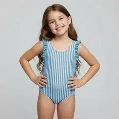 YAMP - Vestido de baño para Niña con Boleros