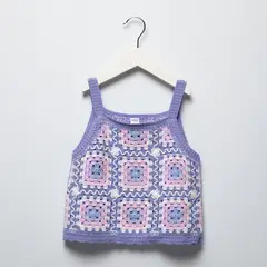 YAMP - Top para Niña Tejido de Algodón