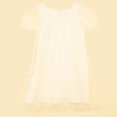 YAMP - Vestido para Niña Tutu de Algodón